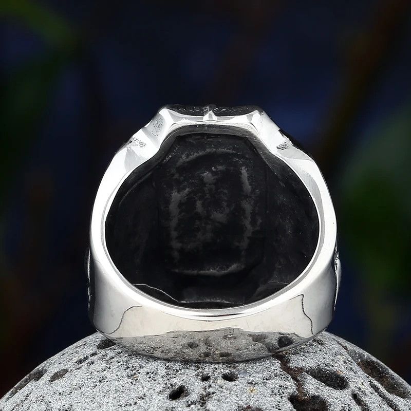 Japanese Brand × Jewelry × Vintage Cross Ring With Calvarium Skull Size ONE SIZE - 5 Thumbnail