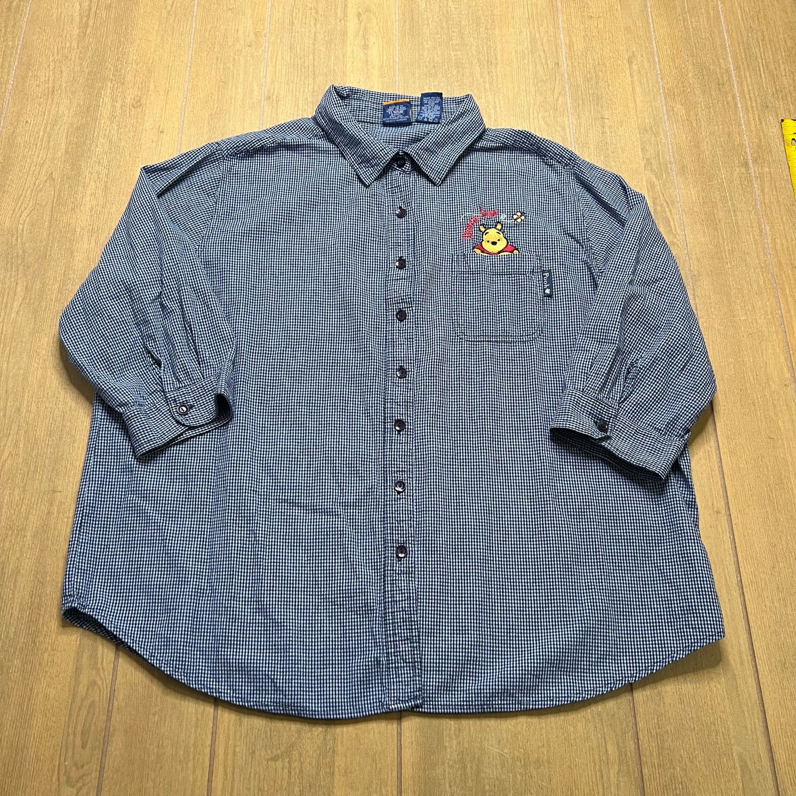 Vintage Disney Vintage Winnie The Pooh Gingham Plaid Women 22W/24W Size XXL / US 16-18 / IT 52-54 - 10 Thumbnail