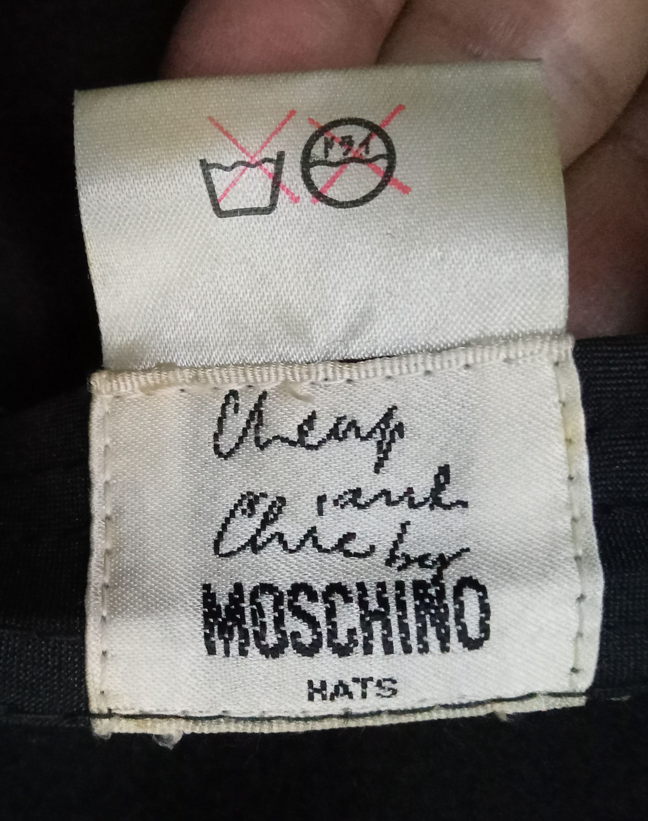 Moschino Cheap & Chic by Moschino Wool Beret / Hat Size ONE SIZE - 3 Thumbnail