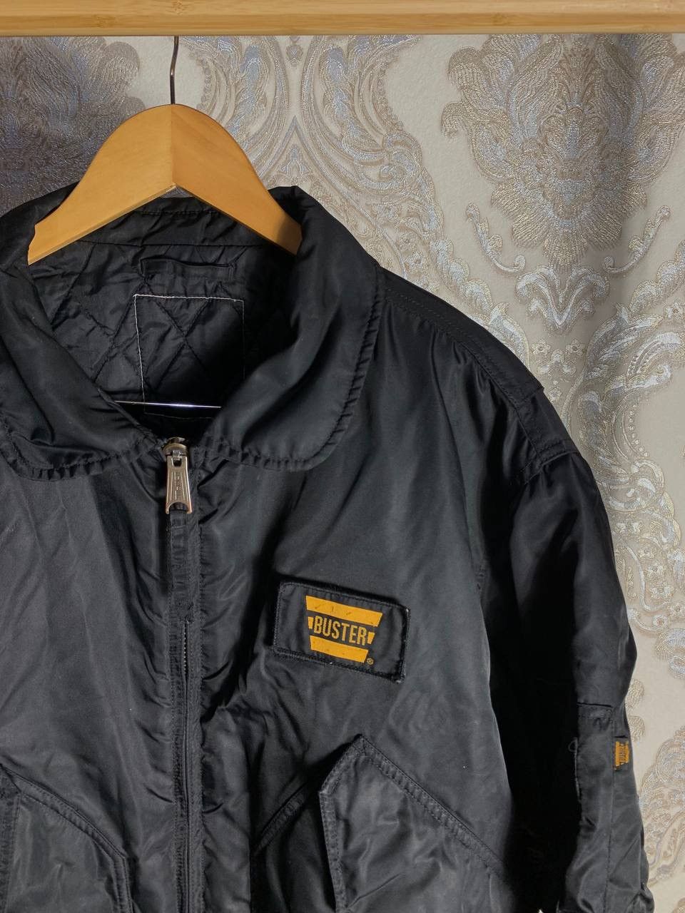 Vintage VERY RARE BUSTER MA-1 MILITARY BOMBER JACKET Y2K USA 90s Size US L / EU 52-54 / 3 - 2 Thumbnail