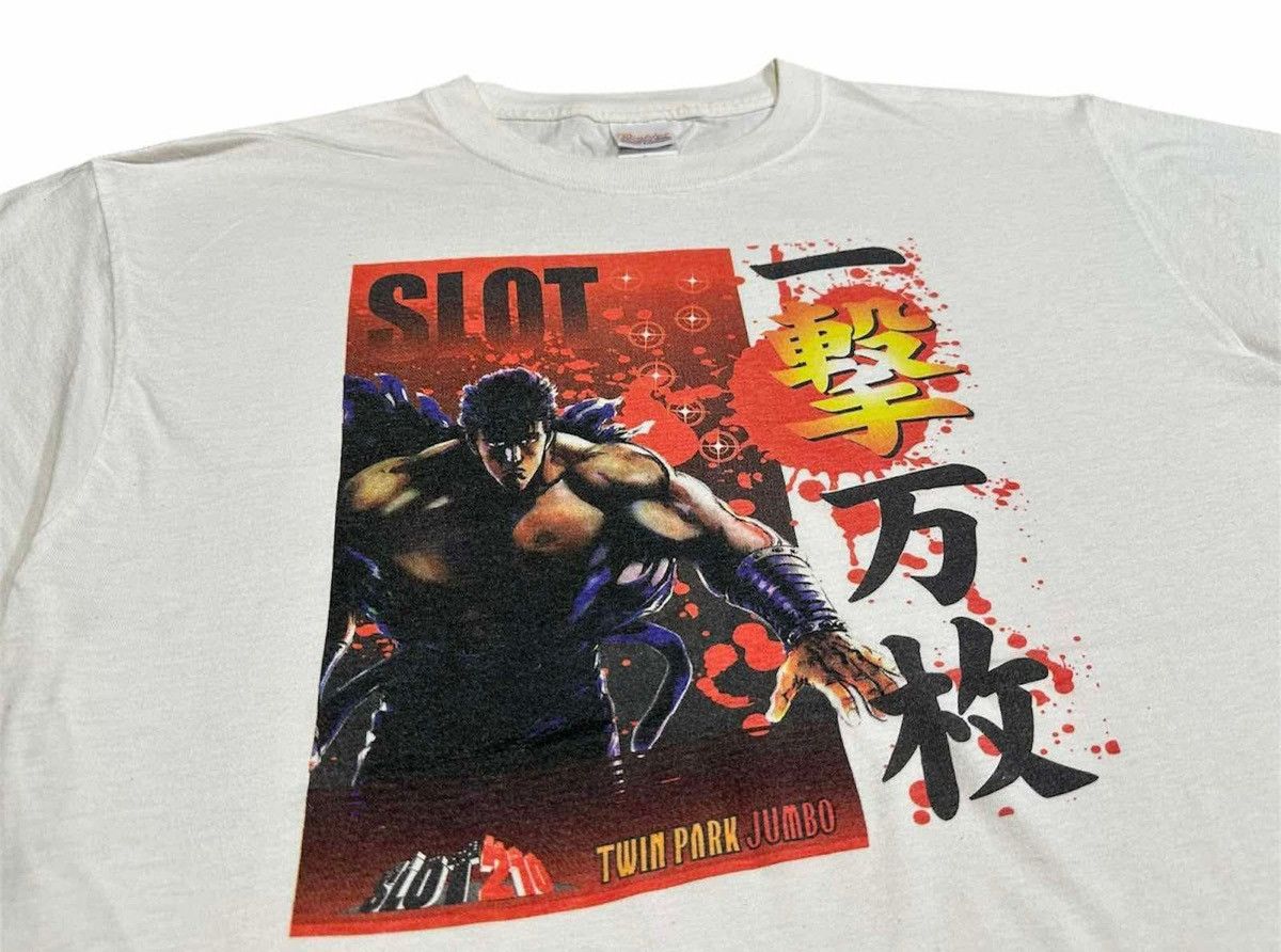 Anime × Cartoon Network × Japanese Brand 🔥Rare Vintage Fist Of The North Star Shirt Slot Game Promo Size US L / EU 52-54 / 3 - 1 Thumbnail