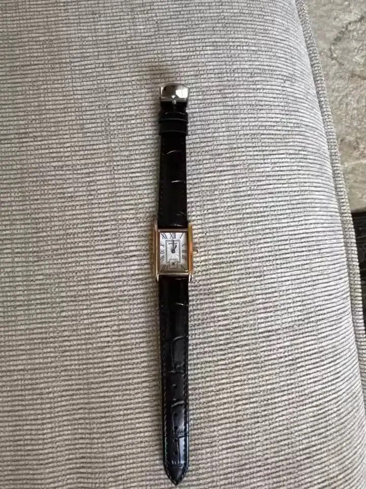 Jewelry 2000s vintage style cute square leather luxury watch Size ONE SIZE - 5 Thumbnail