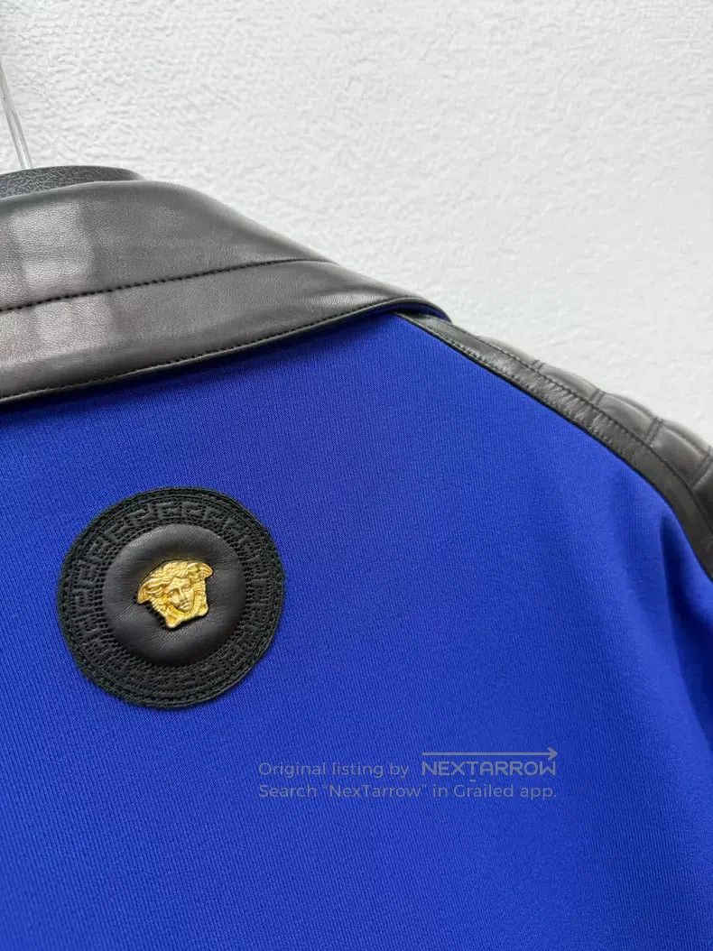 Versace Versace Main line wool blend patchwork cotton jacket Size US S / EU 44-46 / 1 - 7 Thumbnail