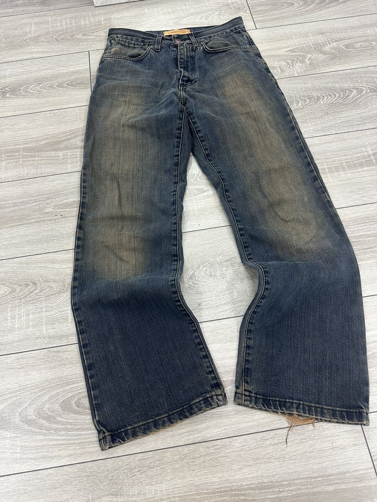 Hysteric Glamour Washed Y2K Flared Bootcut Hysteric Glamour Style Jeans Size US 30 / EU 46 - 3 Thumbnail