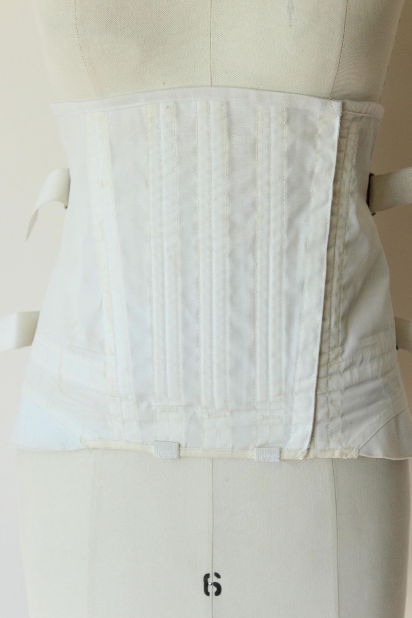 Vintage Vintage 1970s Boned Corset, Sears Medical Laced Girdle Suppo Size ONE SIZE - 3 Thumbnail
