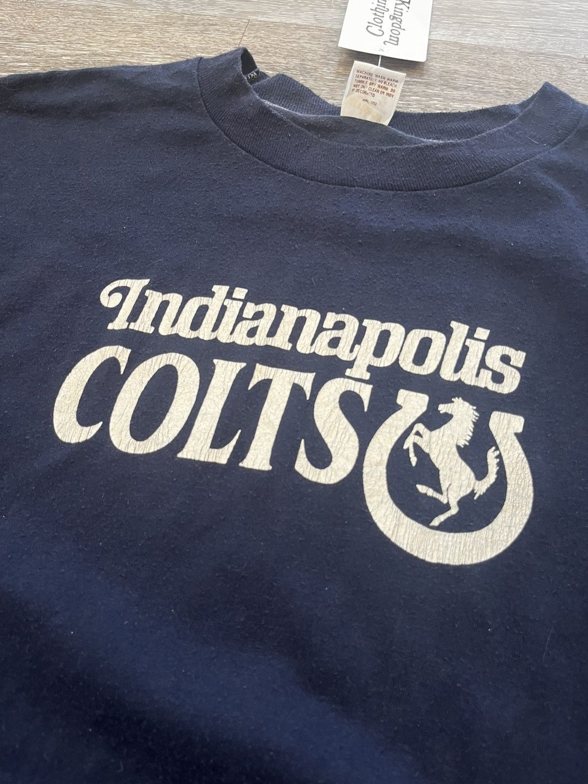 NFL Vintage Indianapolis Colts T-Shirt Size US XL / EU 56 / 4 - 2 Thumbnail
