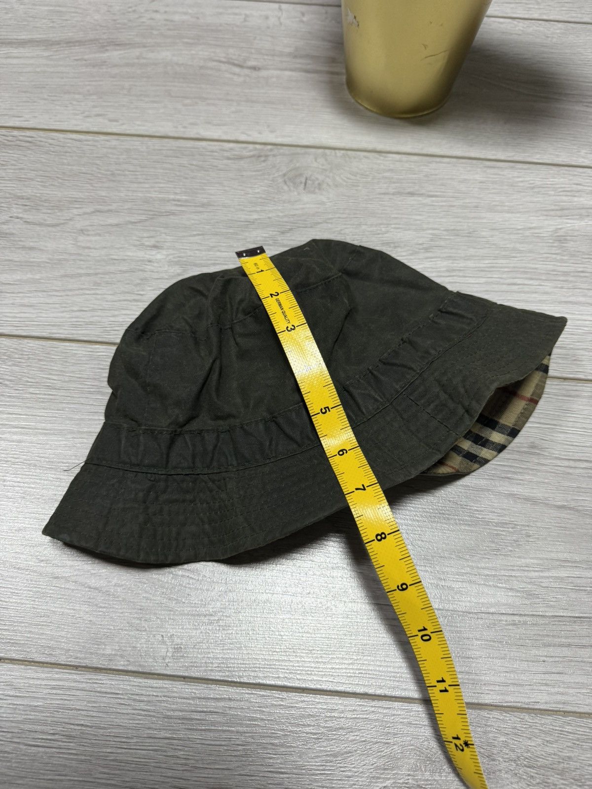 Burberry Prorsum Burberry wax nova check bucket hat Size ONE SIZE - 7 Thumbnail