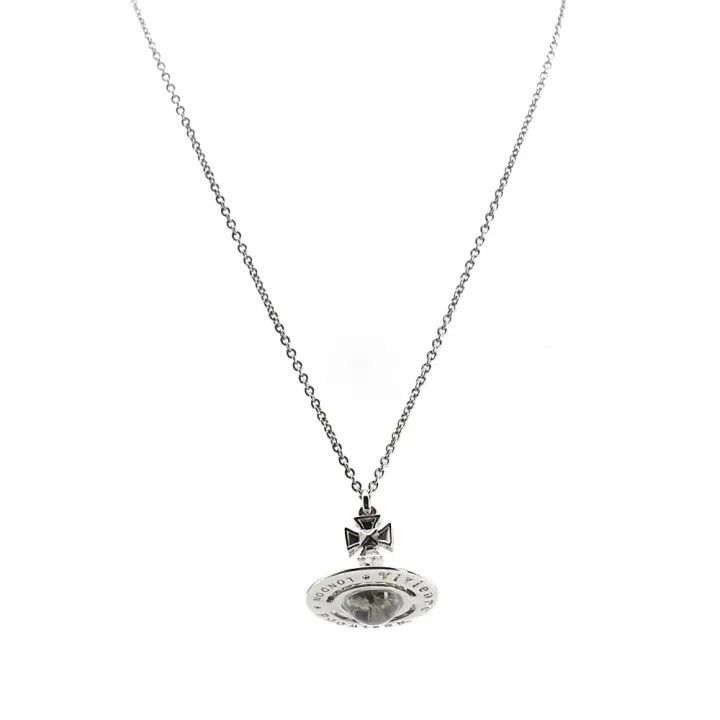 Vivienne Westwood Brass Saturn Necklace for Couples 0079