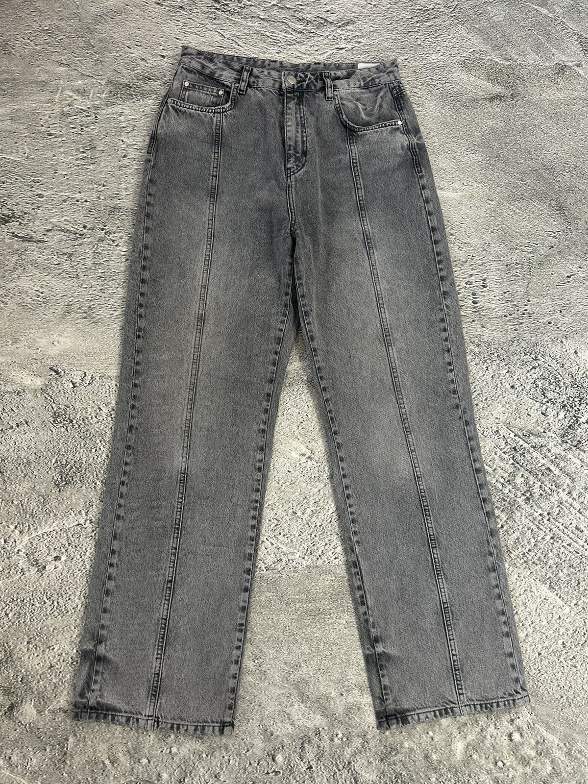 Han Kjobenhavn Han Kjobenhavn grey jeans baggy denim pants Size US 31 - 7 Thumbnail