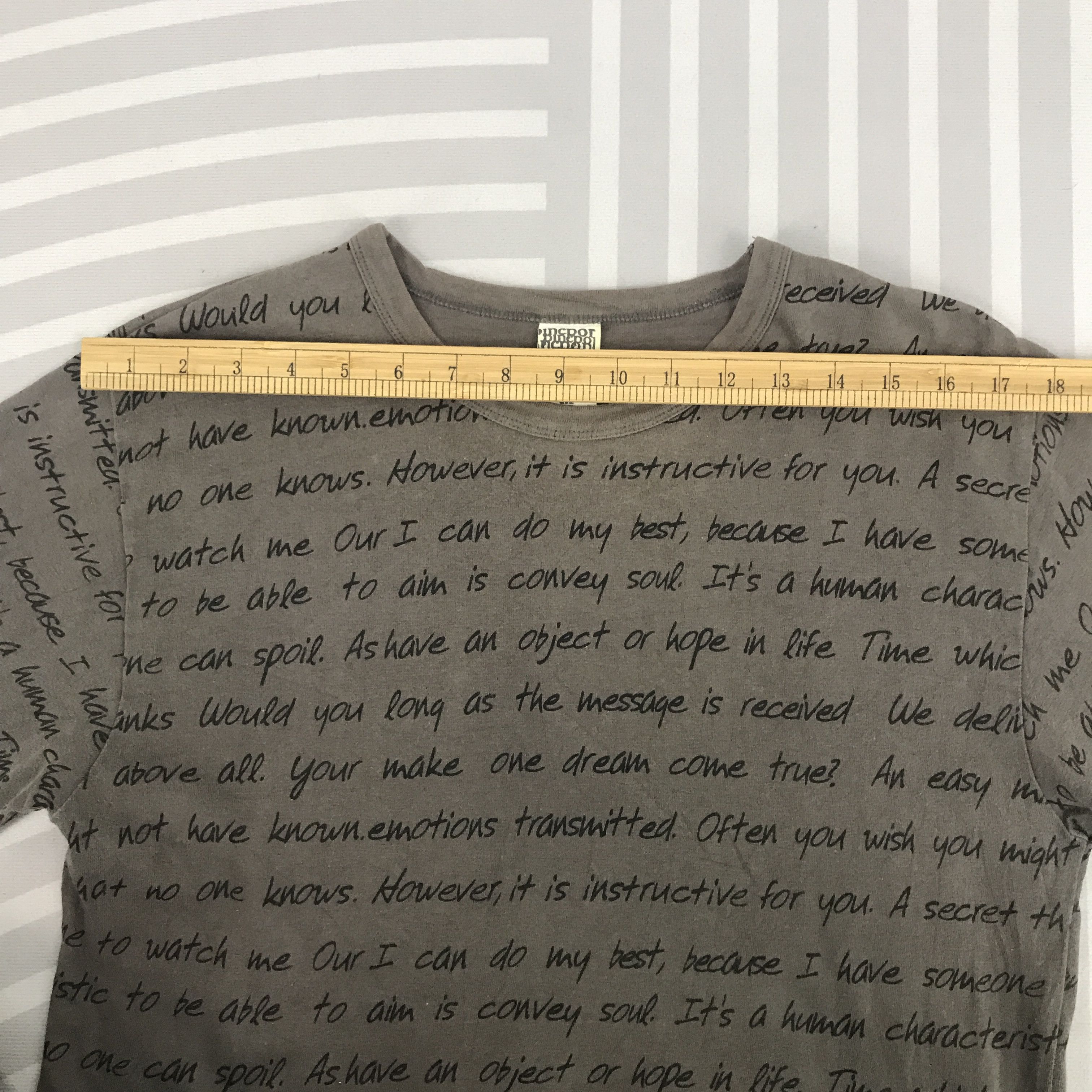 Japanese Brand × Vintage Japan Pincponc Style ifsixwasnine Long sleeve T-shirt Size US M / EU 48-50 / 2 - 5 Thumbnail