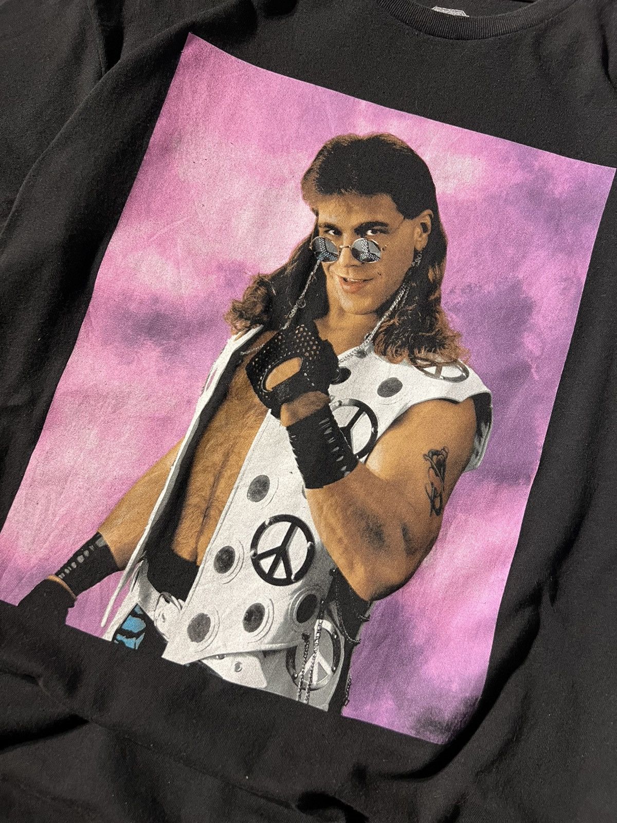 WWE × WWF WWE SHAWN MICHAELS PHOTO TEE BLACK TEE Size US L / EU 52-54 / 3 - 3 Thumbnail