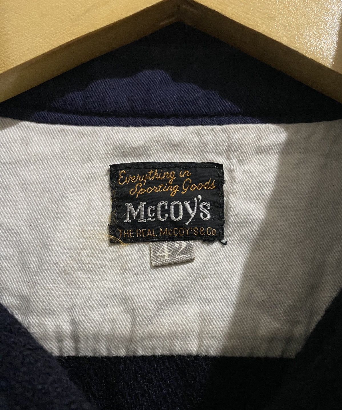 The Real McCoy's The Real Mccoy’s Usn wool button shirt Size US L / EU 52-54 / 3 - 9 Thumbnail