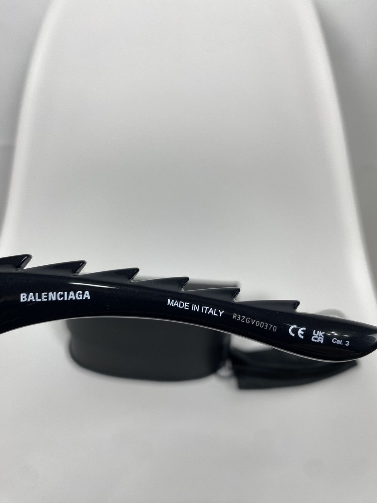 Balenciaga Balenciaga Spike Rectangle Sunglasses New BB0255S Size XL Size ONE SIZE - 11 Thumbnail