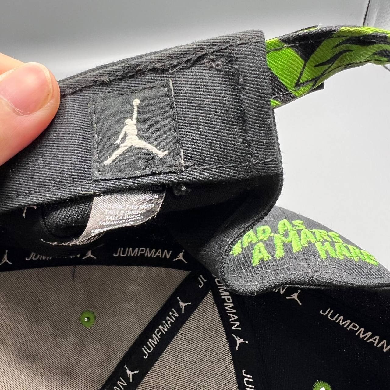 Jordan Brand Air Jordan Hat Men Mad as a Mars Hare Jumpman Strap Back Cap Size ONE SIZE - 6 Thumbnail