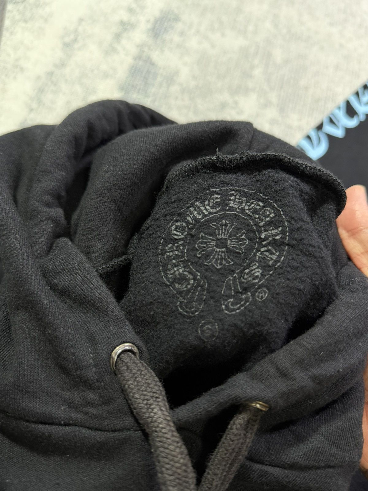 Chrome Hearts Chrome Hearts - Blue Spellout Sleeves Pullover Size US S / EU 44-46 / 1 - 15 Thumbnail