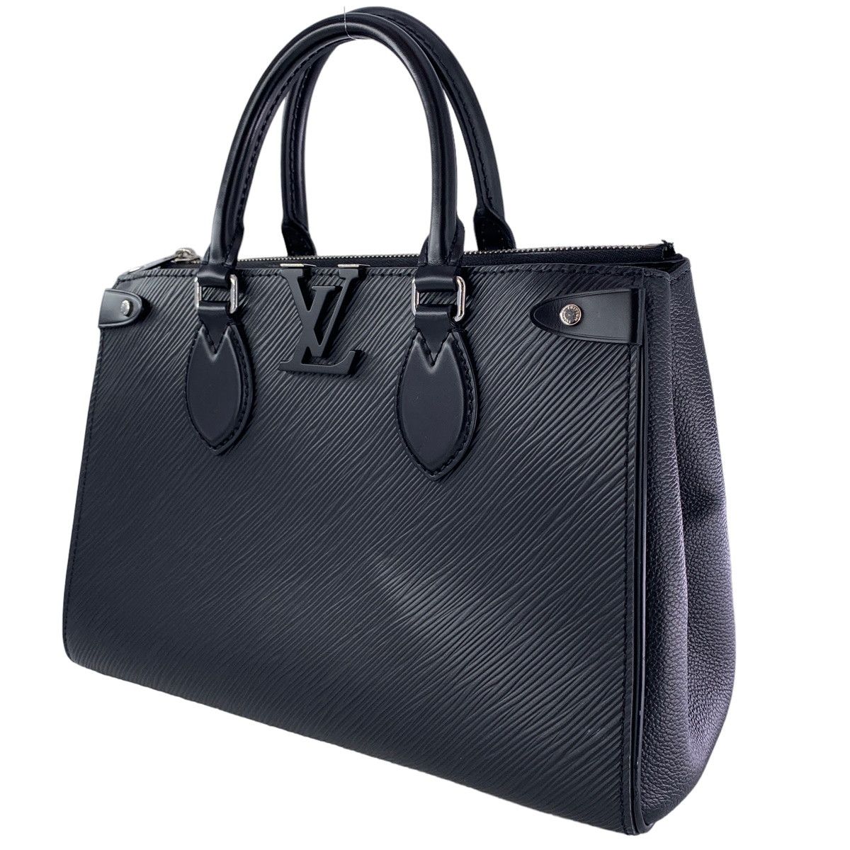 image of Louis Vuitton Epi Grenelle Tote Pm Noir Shoulder Bag Black, Women's