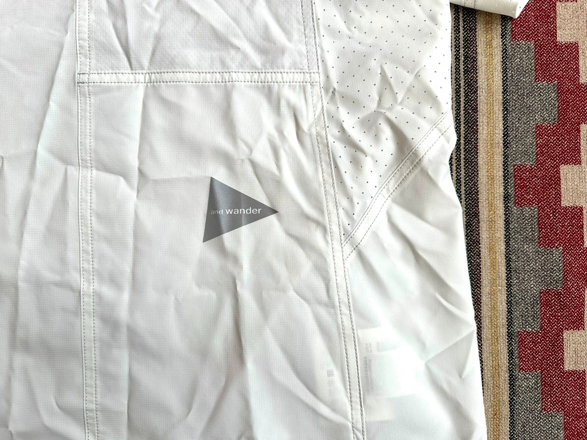 And Wander and wander stretch rip short sleeve quick dry breathable pocket T Size US XL / EU 56 / 4 - 7 Thumbnail