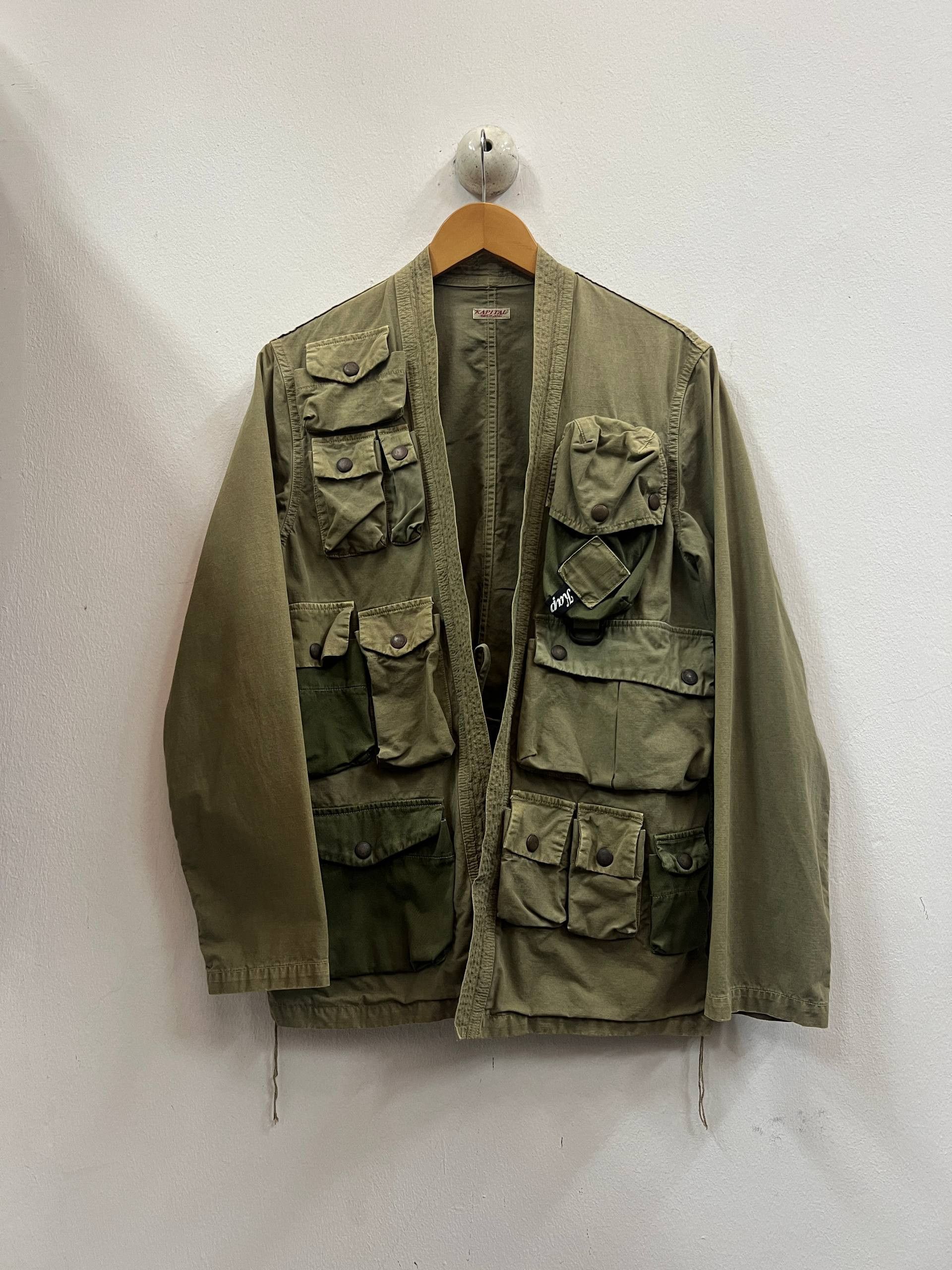 Kapital 2019 Kapital Ripstop Fishing Kimono Jacket Size US M / EU 48-50 / 2 - 1 Thumbnail