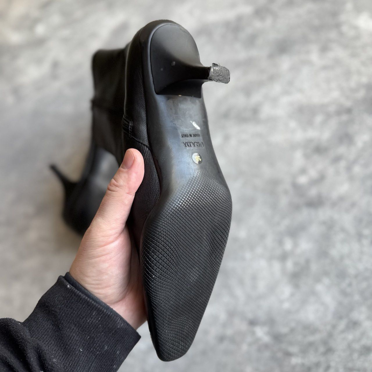 Prada Prada Leather Ankle Boots Size US 8 / IT 38 - 5 Thumbnail