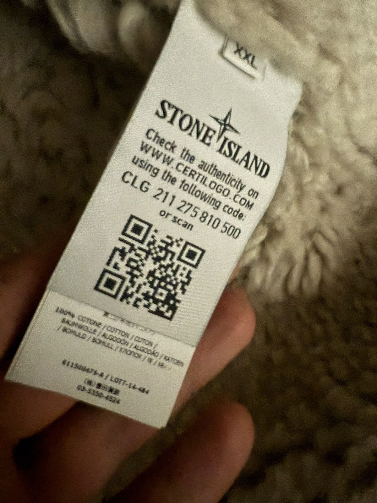 Stone Island Stone Island Hand Painted Sheepskin Fur Shearling Jacket Size US XXL / EU 58 / 5 - 12 Thumbnail