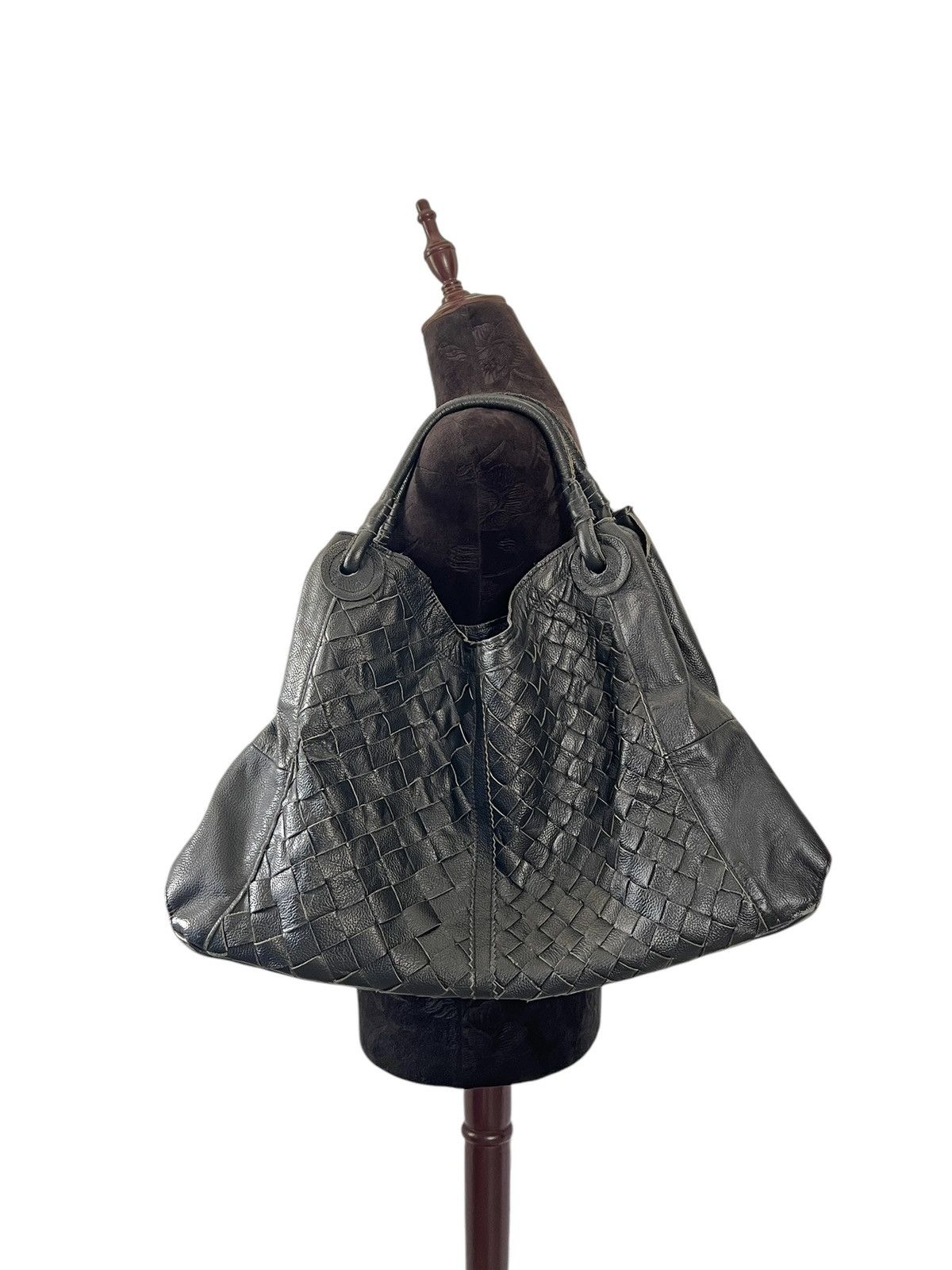 GOA Vintage G.O.A Braided Leather Hobo Bag Size ONE SIZE - 1 Thumbnail