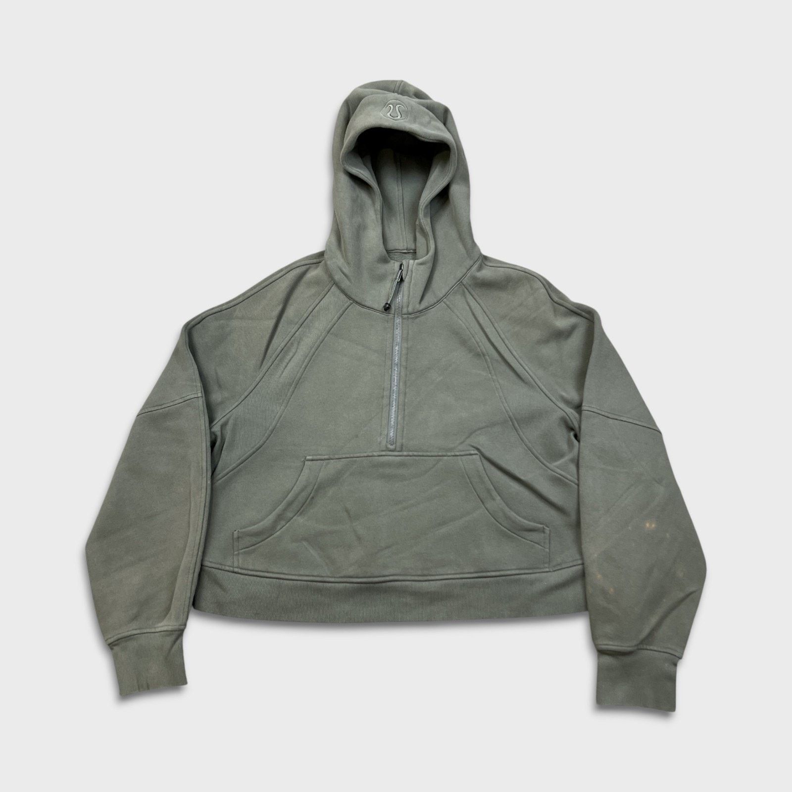 Lululemon Lululemon Scuba Oversized 1/2 Zip Hoodie Hooded Sweatshirt Size M / US 6-8 / IT 42-44 - 1 Thumbnail