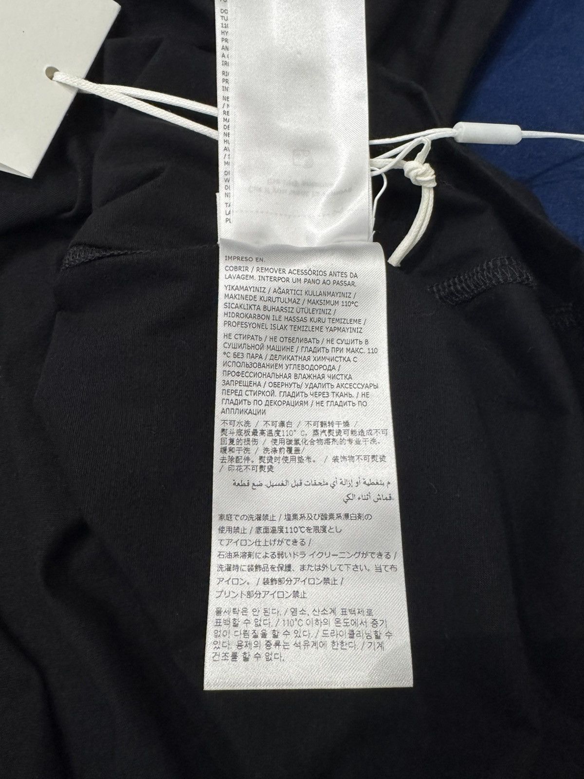 Jil Sander NWT Pocket Detail Long Sleeve T-Shirt - Black, XL Size US XL / EU 56 / 4 - 8 Thumbnail