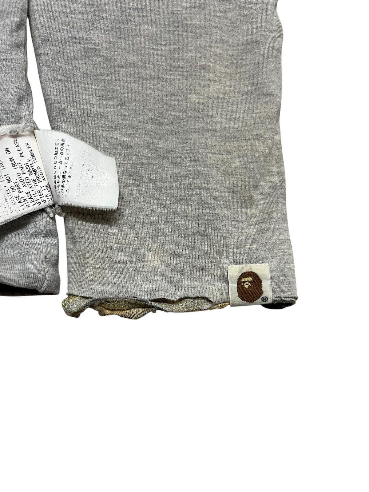 Bape × Kaws OG Bape x Kaws Camo Reversible L/S T-Shirt Distressed Size US M / EU 48-50 / 2 - 14 Thumbnail