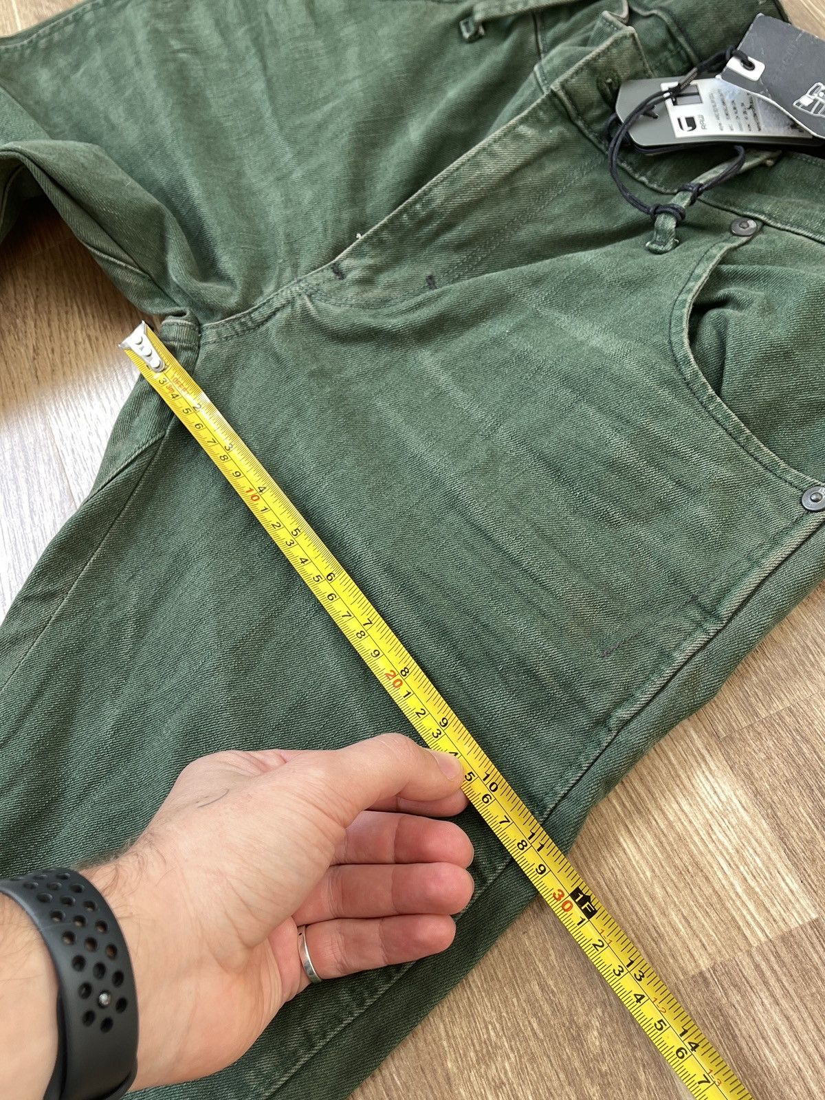 G-Star New G-Star Raw ARC 3D Slim COJ Cargo Jeans Green 29x34 Size US 29 - 13 Thumbnail