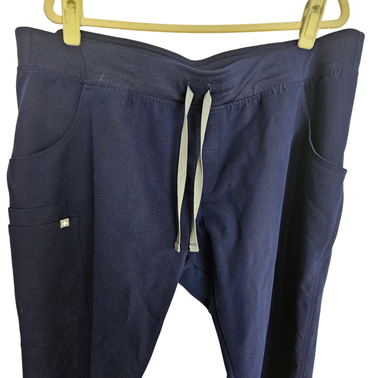 Figue Figs Scrub Pants Navy Blue Uniform Bottoms Work Pants XXL Size 42" / US 20 - 2 Thumbnail
