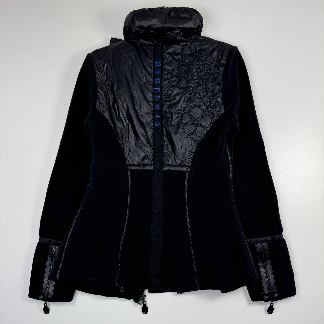 Sportalm Kitzbuhel Sportalm Black Fleece Jacket Womens M Size M / US 6-8 / IT 42-44 - 2 Thumbnail