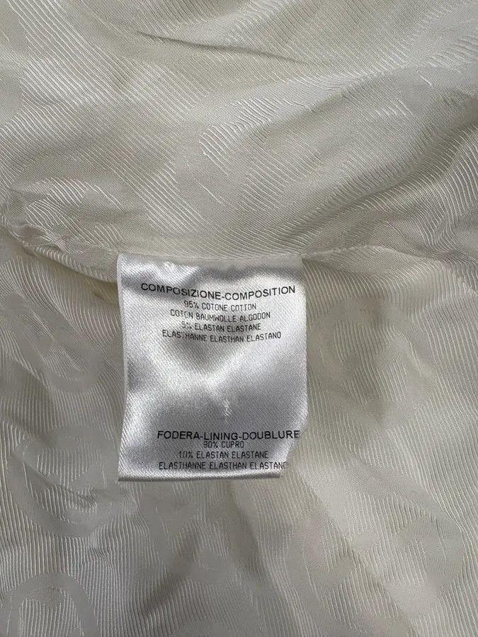 Gucci 2000s Gucci Beige Lady Cotton Jacket Size M / US 6-8 / IT 42-44 - 9 Thumbnail