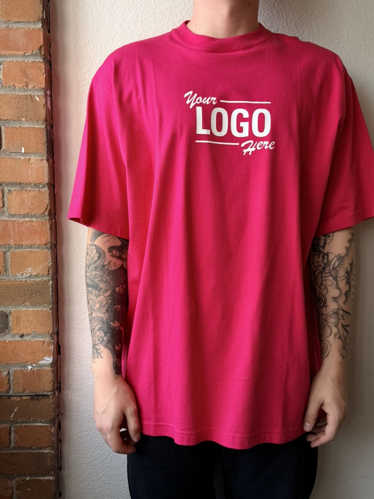 Balenciaga Balenciaga Your Logo Here T-Shirt Size US M / EU 48-50 / 2 - 1 Thumbnail