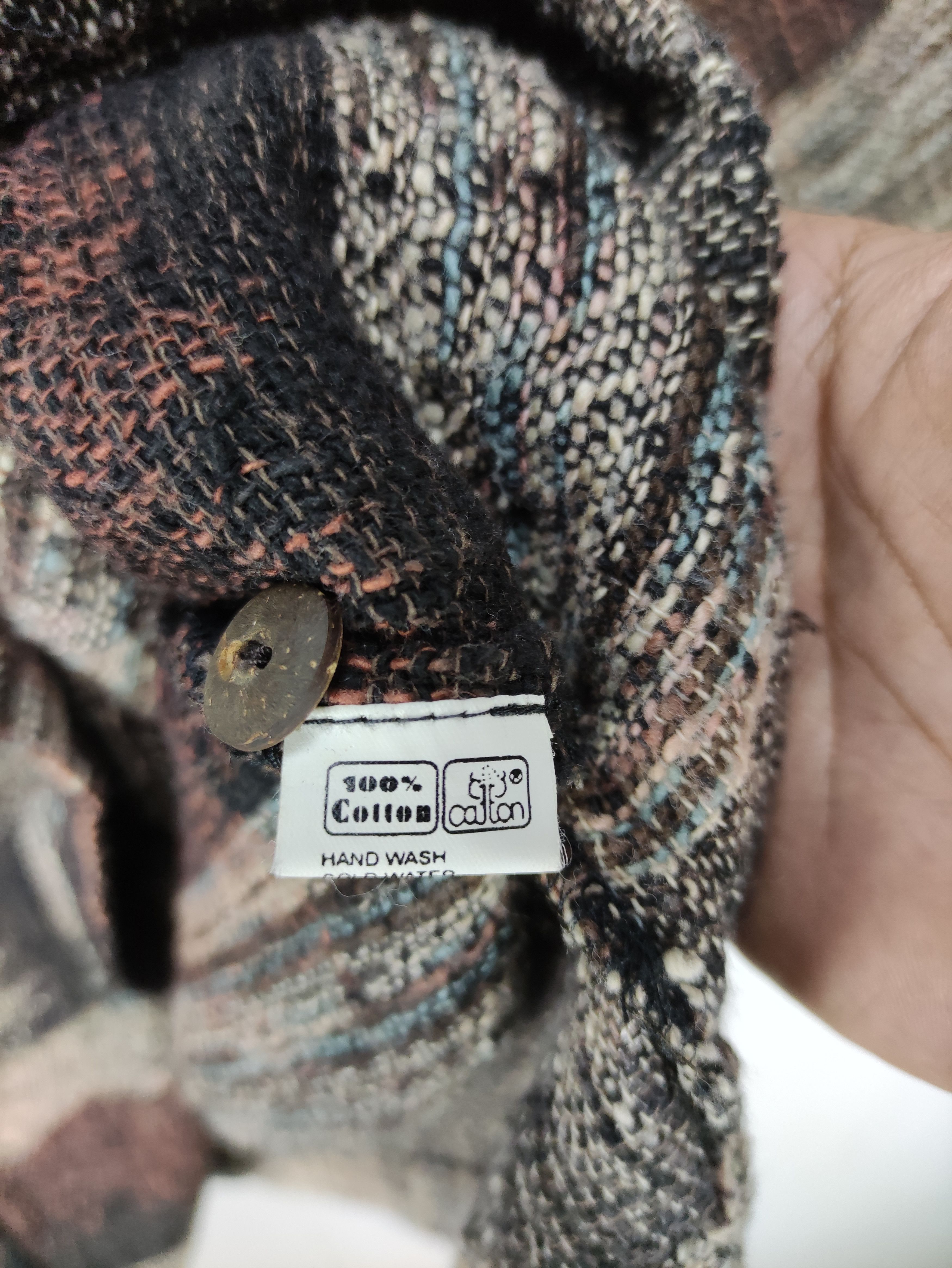 Japanese Brand Steals🔥Shirt Button Up Cotton Abstract Size US M / EU 48-50 / 2 - 4 Thumbnail
