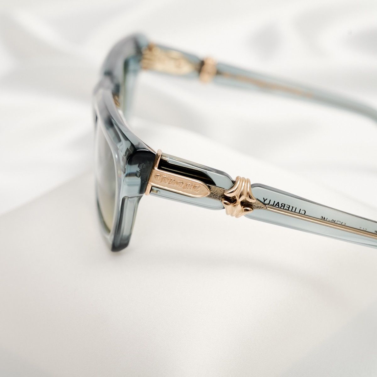Chrome Hearts CHROME HEARTS CLITERALLY SLATED SUNGLASSES Size ONE SIZE - 3 Thumbnail