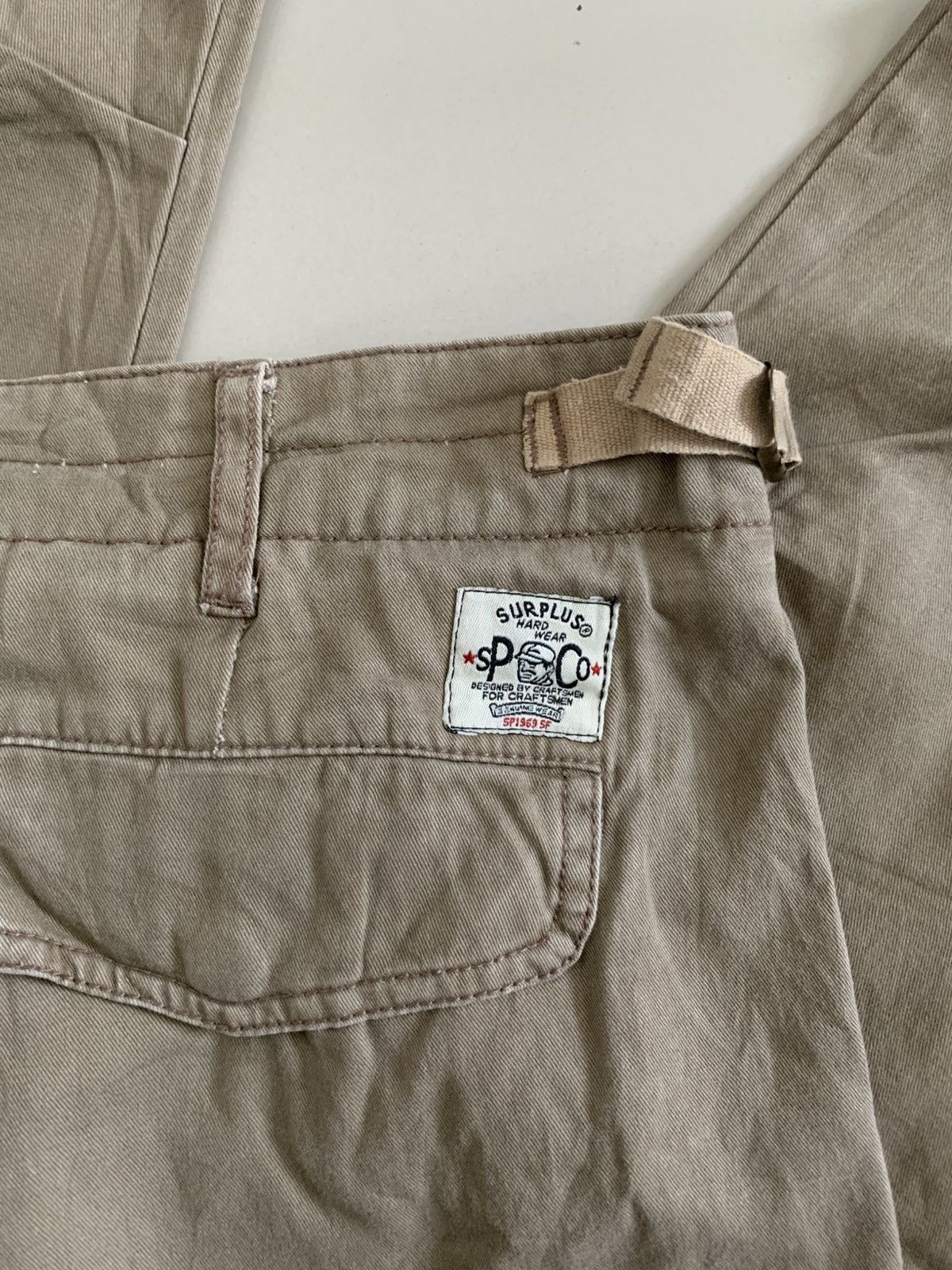 Japanese Brand Surplus Seminary Military Cargo Trousers Size US 34 / EU 50 - 10 Thumbnail