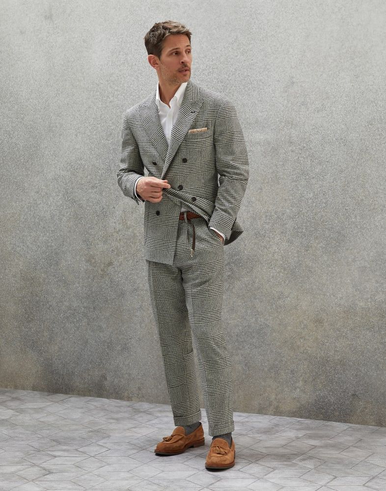 Brunello Cucinelli Suit in Grey Size 48R - 2 Thumbnail