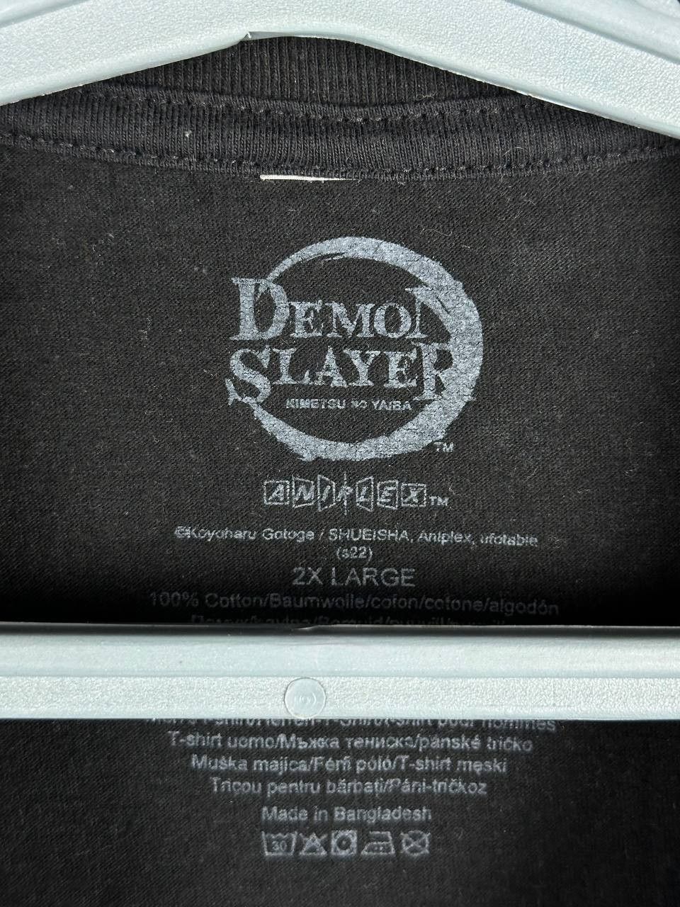 Anime × Japanese Brand × Vintage Demon Slayer Manga Cover Anime T-shirt Black Size US XL / EU 56 / 4 - 5 Thumbnail