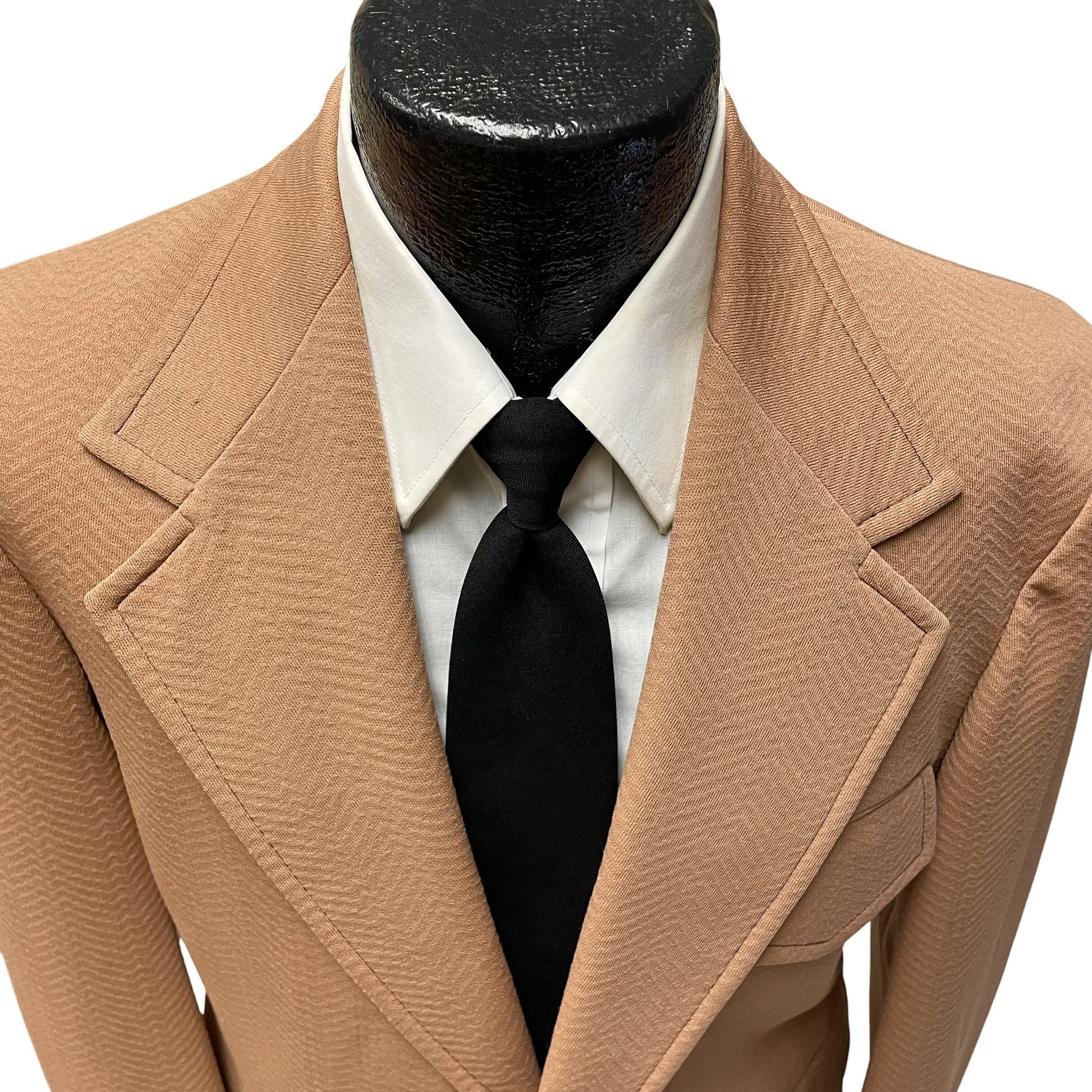 Other Vtg HIS MOD Sport Coat TEXTURED Mod Disco Jacket Size 38R - 2 Thumbnail