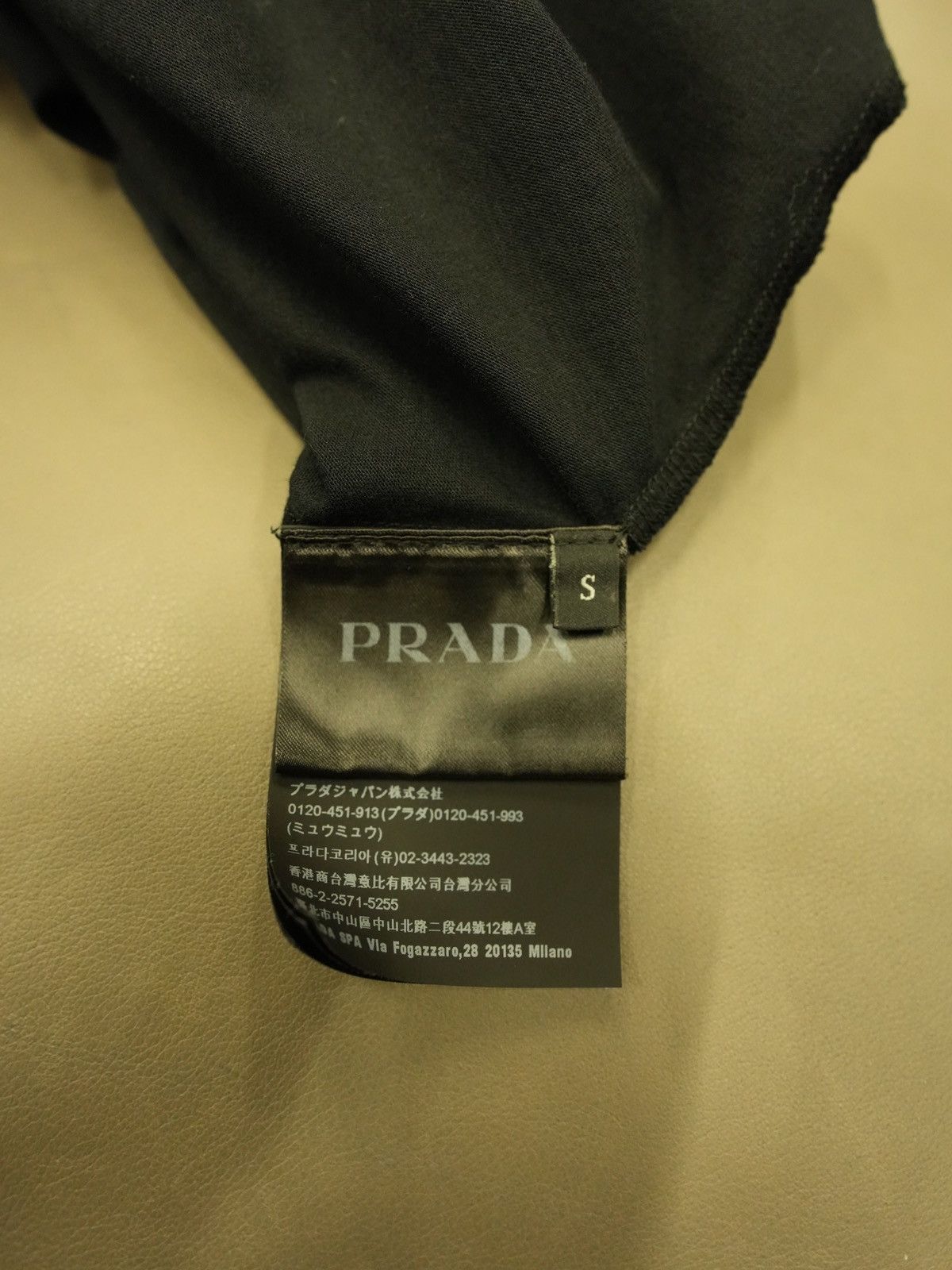 Prada Prada Cotton Long Sleeve Shirt Size US S / EU 44-46 / 1 - 7 Thumbnail