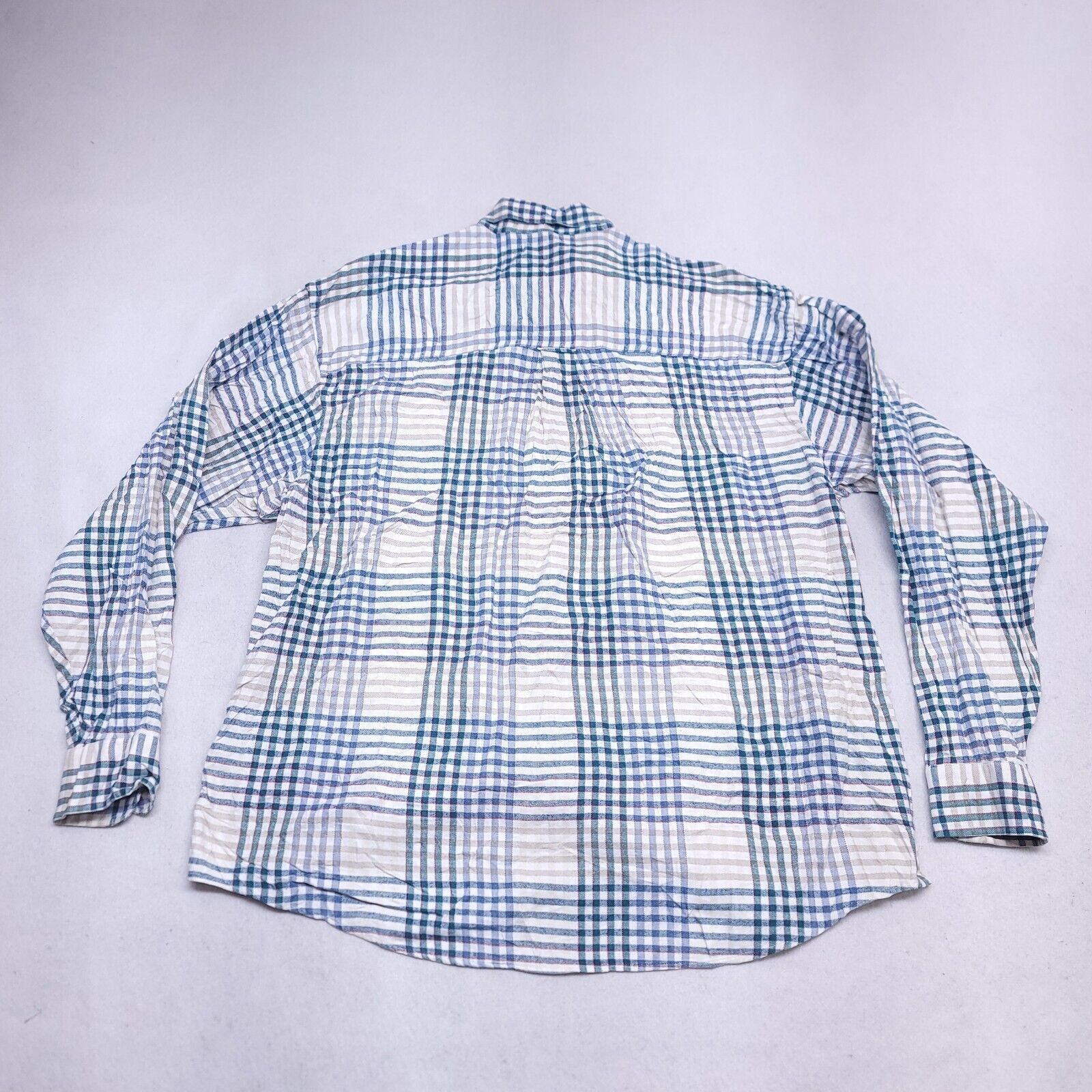 Gant Gant Casual Button Up Shirt Mens Size Large Green Blue White Size US L / EU 52-54 / 3 - 11 Thumbnail