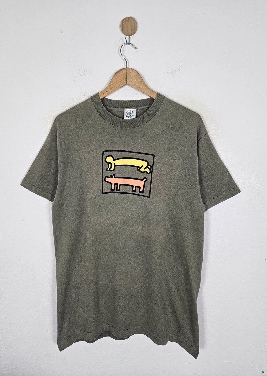 Keith Haring Keith Haring pop art pop shop 90s shirt Size US M / EU 48-50 / 2 - 1 Thumbnail