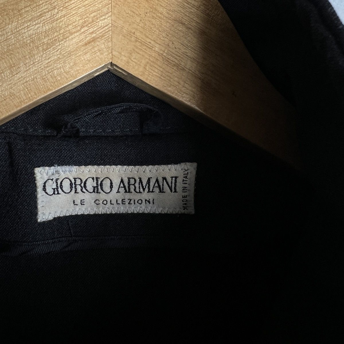 Giorgio Armani 🔥 Giorgio Armani High Neck Zip Up Jacket Made In Italy Size US M / EU 48-50 / 2 - 14 Thumbnail