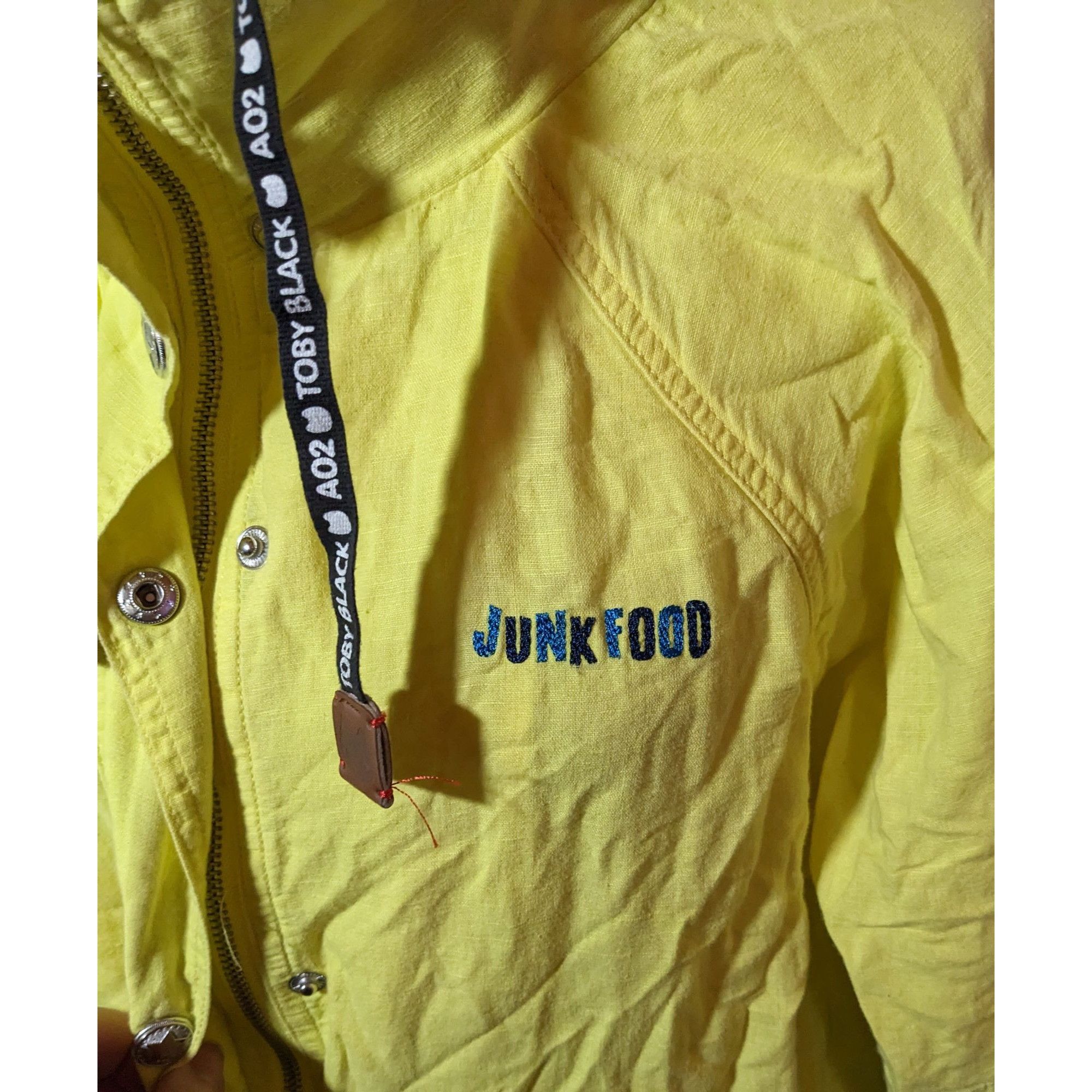 Other Junkfood A02 BlackLabel Toby Yellow Lightweight Jacket Size S / US 4 / IT 40 - 4 Thumbnail