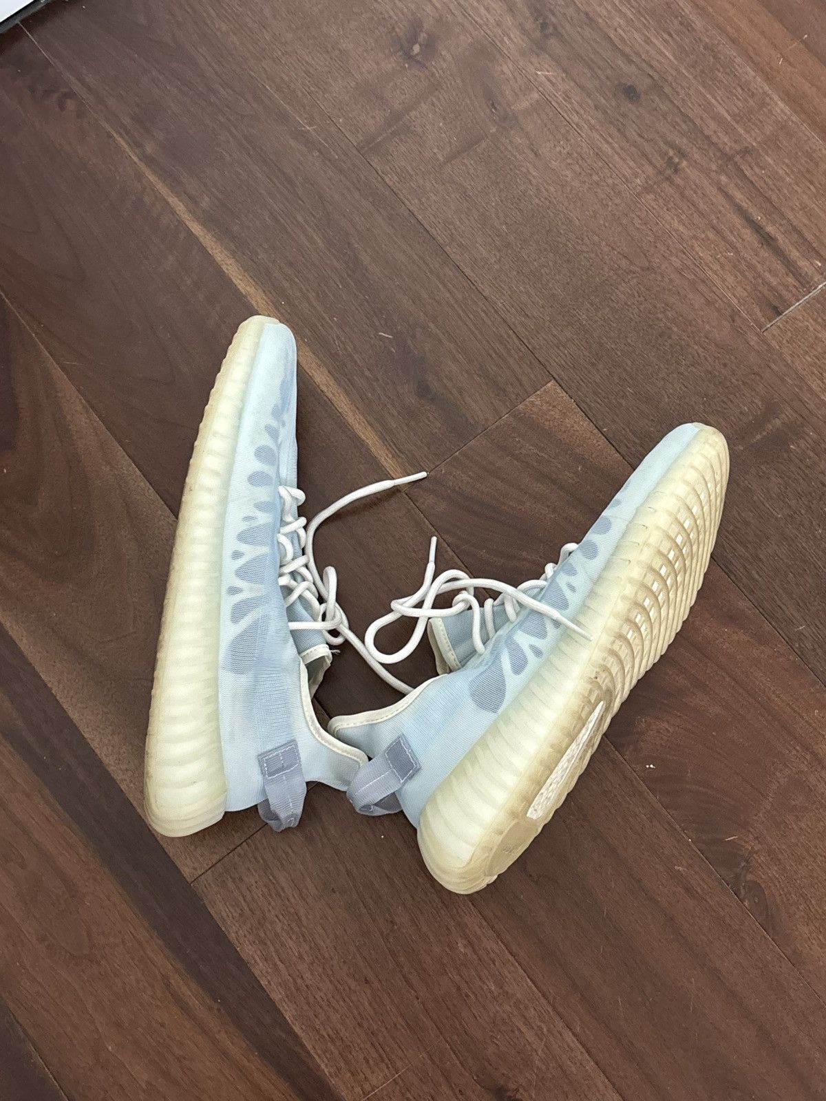 Adidas adidas Yeezy Boost 350 V2 Mono Ice Size US 11 / EU 44 - 5 Thumbnail