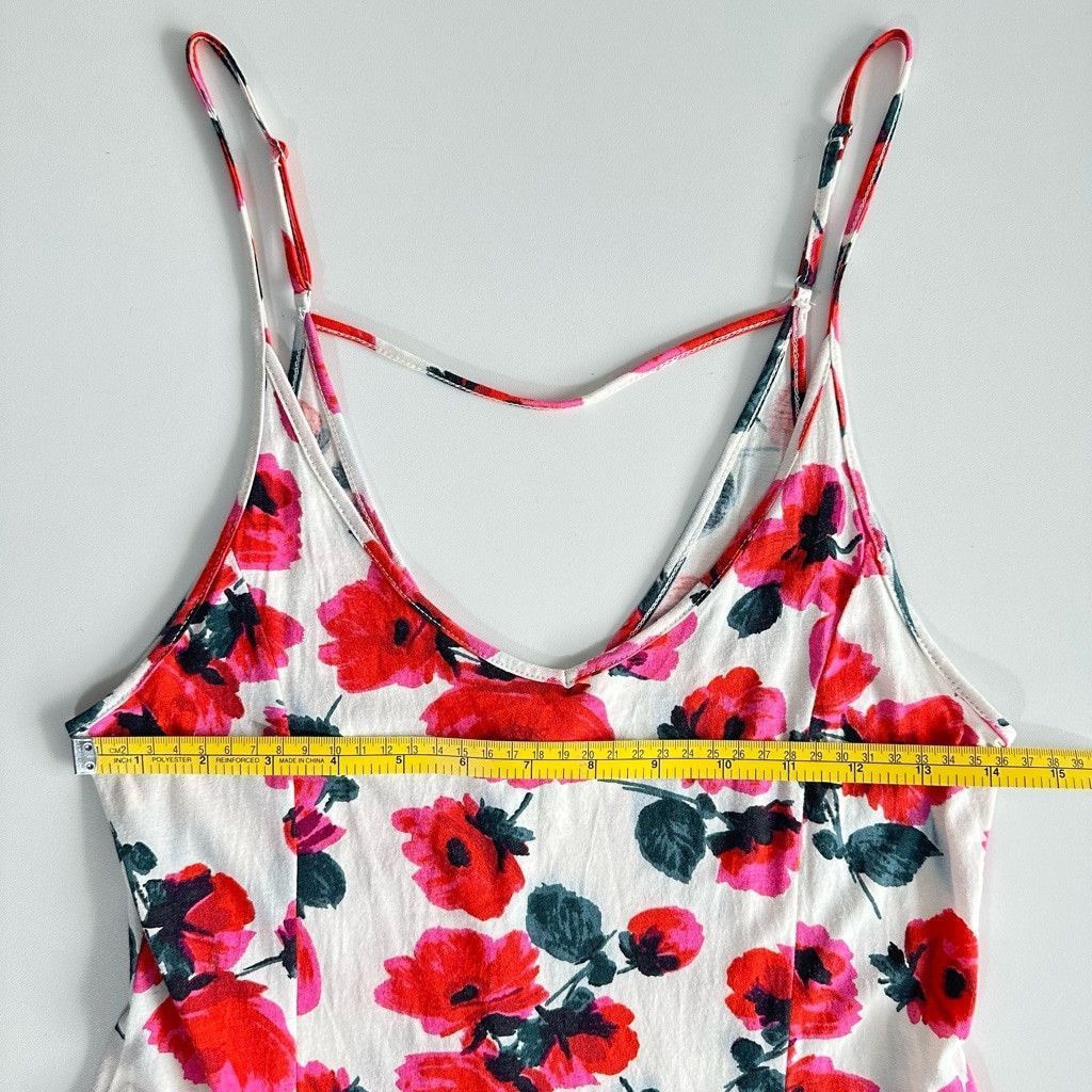 Billabong Billabong Floral Mini Fit Flare Dress Spaghetti Strap Large Size L / US 10 / IT 46 - 11 Thumbnail