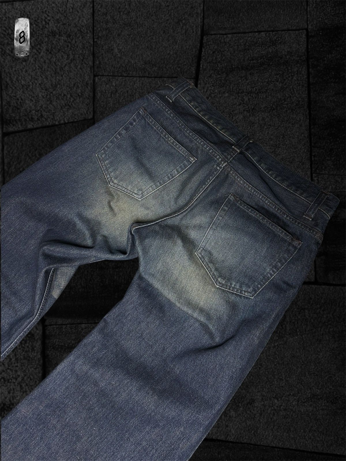 Japanese Brand GalaabenD faded wide leg denim Size US 30 / EU 46 - 4 Thumbnail