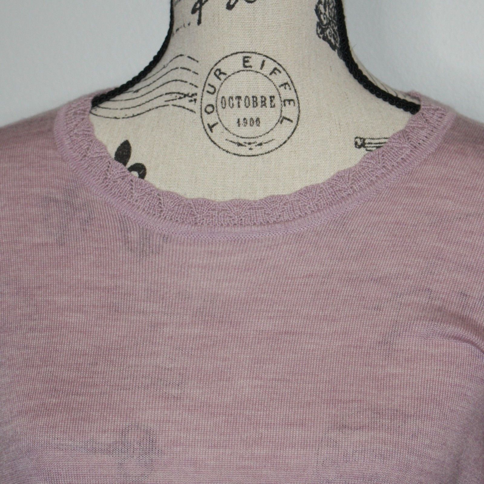Other Max Studio Bell Sleeve Merino Wool Sweater Top NWT $65 Size M / US 6-8 / IT 42-44 - 5 Thumbnail