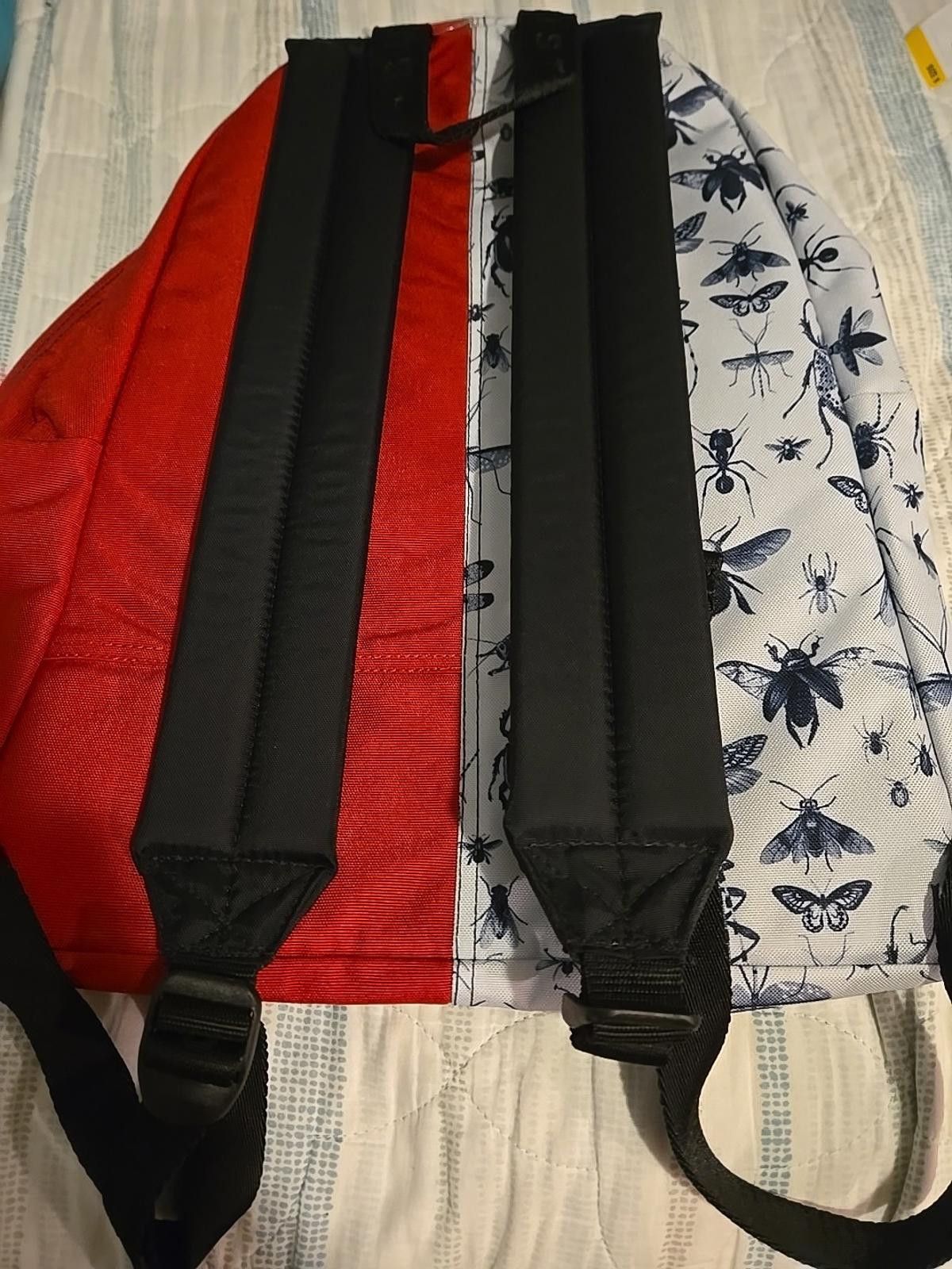 Eastpak NWT Eastpak Re-Built Limited Edition Backpack Red Blue RARE Size ONE SIZE - 6 Thumbnail