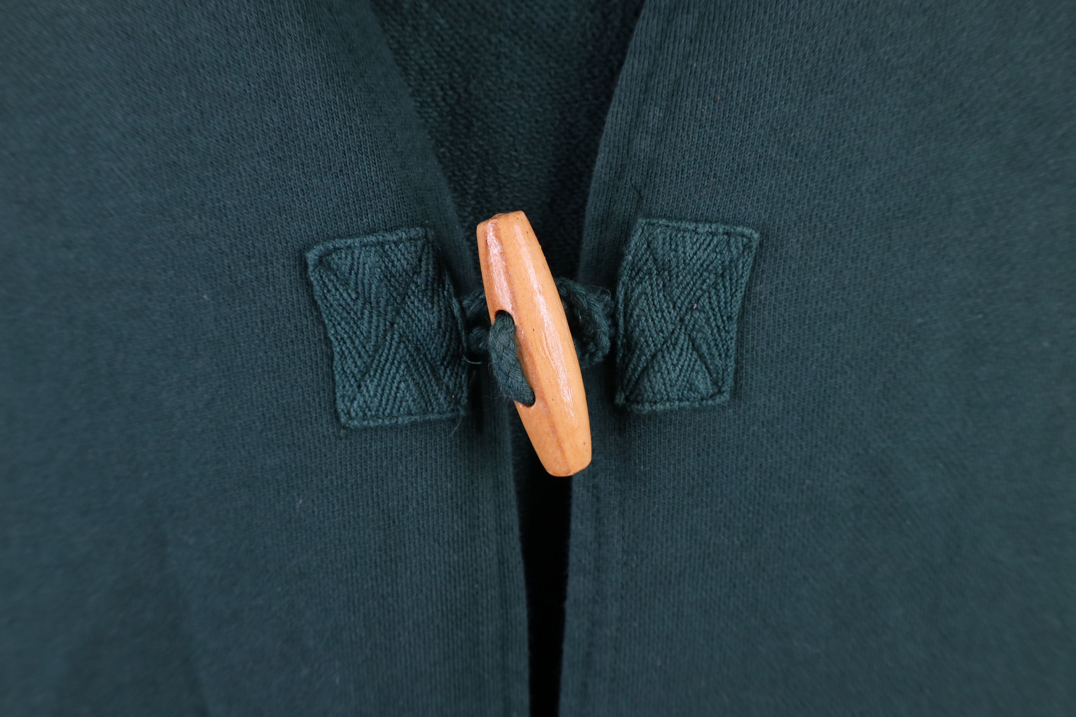 Vintage Vintage 90s Streetwear Baggy Toggle Button Vest Sweatshirt Size L / US 10 / IT 46 - 6 Thumbnail
